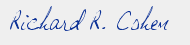 Signature de Maître Richard R. Cohen